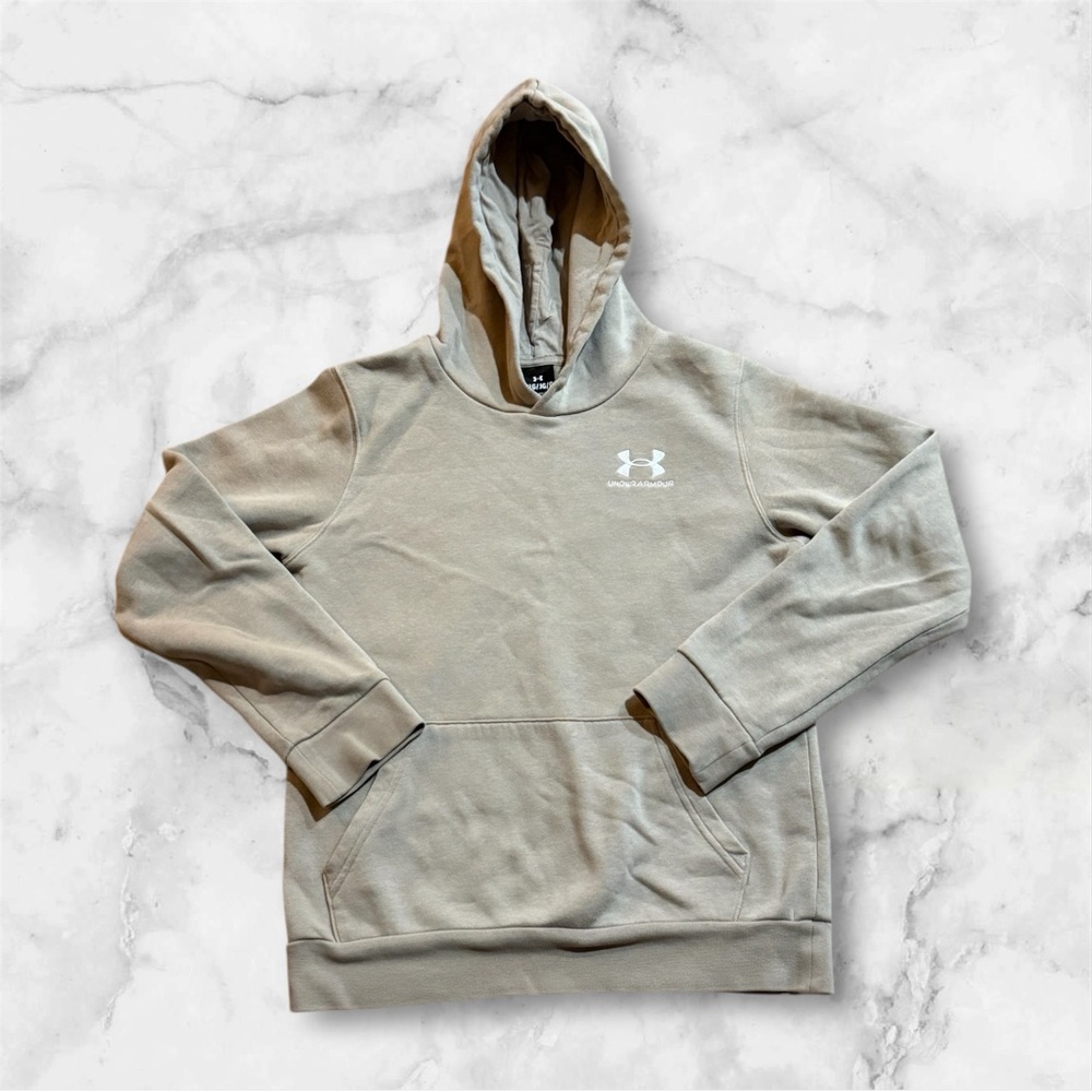 Under Armour Youth Large Tan Hoodie